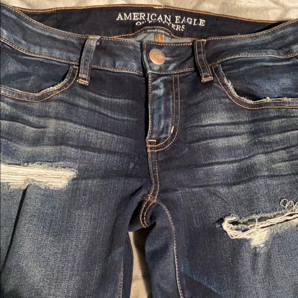 American eagle jeans. Worn once . Size 8 jeggings